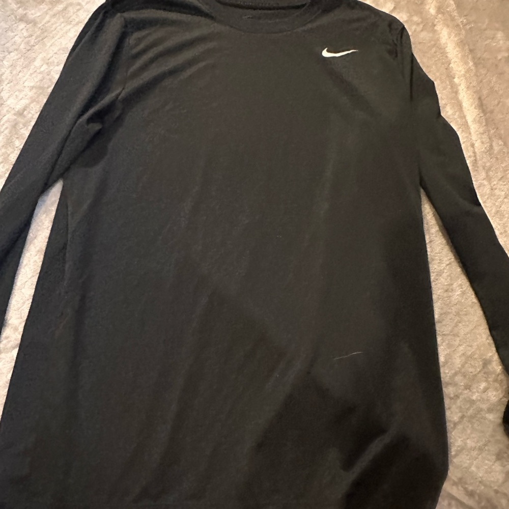 Nike Black Long Sleeve Top